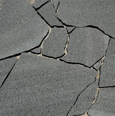 Paving Lantai Batu Longgar Acak